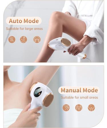 IPL Hair Removal Device | 9 Energy Levels, 3 Functions | Long-Lasting Smooth Skin | 999,900 Light Pulses | White - Buy Online on SooperMarket.com