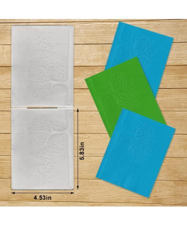 Tree Leaf Plastic Embossing Folder for Card Making - DIY Craft Template for Scrapbooking Decorations | 5.7 x 4.2 Inch - Style 6 - Buy Online on SooperMarket.com