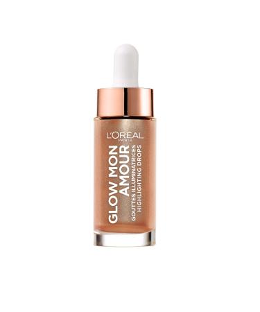 L'Oreal Paris Glow Mon Amour Highlighting Drops Bellini 02 Loving Peach 15 ml (Pack of 1) Drops Bellini
