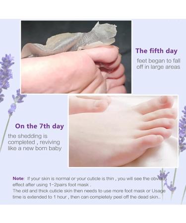 Foot Mask Safe Use Good Wrapping Natural Ingredients Improve Foot Skin Exfoliating Feet Mask for Home - Buy Online on SooperMarket.com