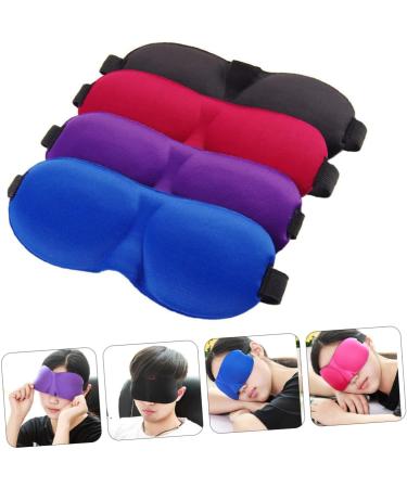 Buy Gatuida 16 Pcs Blackout Sleep Mask Set - Light Blocking Eye Covers for Travel & Sleep - Memory Foam & 3D Design - Perfect for Adults - Available in Black Blue Purple Red - Buy Online on SooperMarket.com