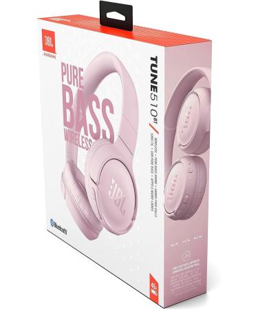 JBL Tune 510BT Wireless On-Ear Headphones - Rose | Purebass Sound - Buy Online on SooperMarket.com