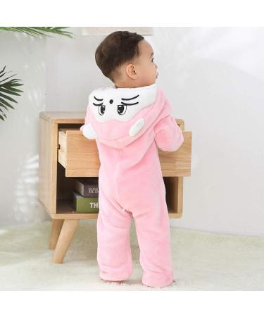 Cooky.D Unisex Winter Hooded Romper Jumpsuit - 12-18 Months - Cat Design - Buy Online on SooperMarket.com
