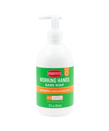 O'Keeffe's Working Hands Hand Soap with Fresh Orange Oil 12 oz Pump (2 Pack) - Buy Online on SooperMarket.com