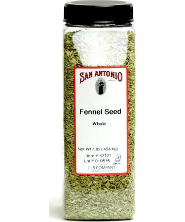 1 Pound Premium Whole Fennel Seed Spice (16 Ounce Seeds)