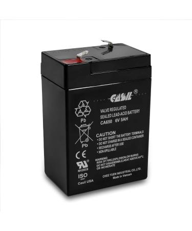 Casil 6v 5ah Replacement Battery Compatible with Ritar RT645