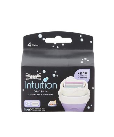 Wilkinson Intuition dry skin 3 Refills with Soap