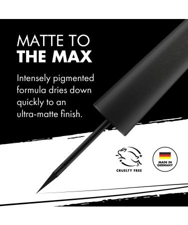 Milani Anti-Gravity Black Mascara with Castor Oil & Stay Put Matte Liquid Eyeliner Bundle - Buy Online on SooperMarket.com
