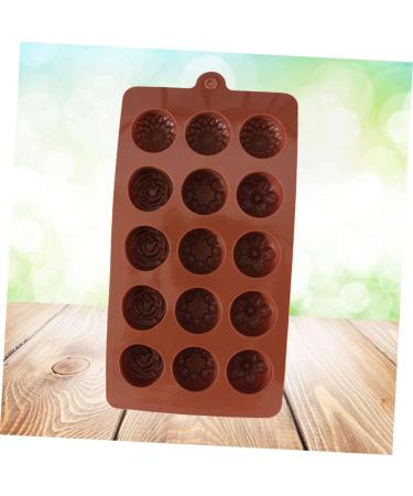 2pcs Craft Dies Pudding Mold Flower Shaped Mold Non-Stick Mold Decor Silicone Molds Chocolate Baking Molds Sphere Cake Molds Cake Baking Molds Chocolate Molds Waffles Flowers mediumx2pcs Coffeex2pcs - Buy Online on SooperMarket.com