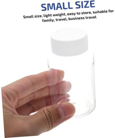 Buy Baluue 20-Piece Empty Travel Bottles - Transparent Storage & Sample Containers for Soap & Liquids - Buy Online on SooperMarket.com