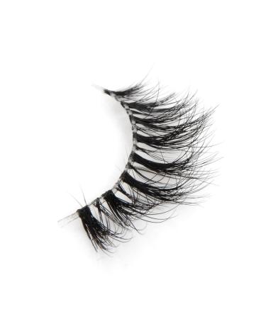 Arison 3D Handmade Siberian Mink Eyelashes - Natural Look with Transparent Band | 100% Handmade Artificial Lashes (1 Pair) - Perfect for International Shipping - Buy Online on SooperMarket.com