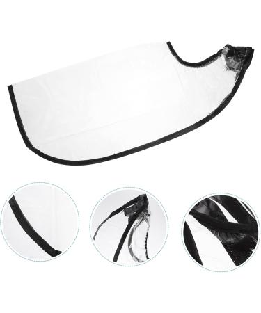 NOLITOY 10 Pcs Shampoo Funnel Hair Coloring Shampoo Grooming Apron Hair Styling Cape Straight Hair Shawl 59X25X1CMx5pcs Transparent Colorx5pcs - Buy Online on SooperMarket.com