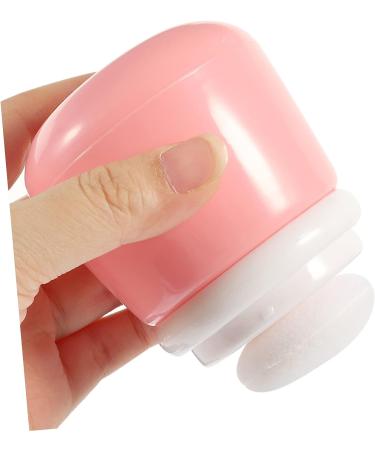 Healvian 2pcs Pink Body Powder Puff & Container Set - Travel-Friendly Body Powder Accessory Kit - Buy Online on SooperMarket.com