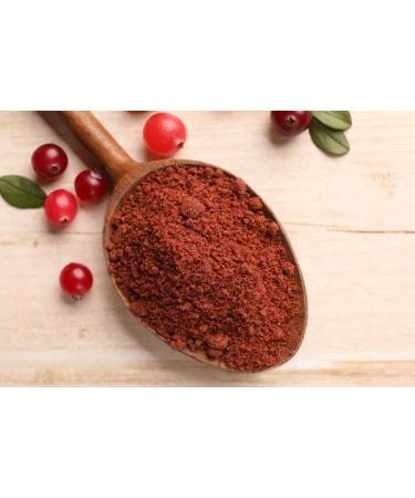 Buy 100% Natural Cranberry Powder 200g | Wild Collection Fruit Powder | Premium Quality Superfood - Buy Online on SooperMarket.com