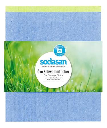 Sodasan Eco Sponge Cloths (6 x 2 pcs)