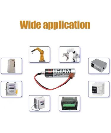 WELLVEUS 25 Pack ER6VCT 3.6V 2000mAh Battery with JAE Plug for Robot OTC ER6BWK67PT - International Shipping Available - Buy Online on SooperMarket.com