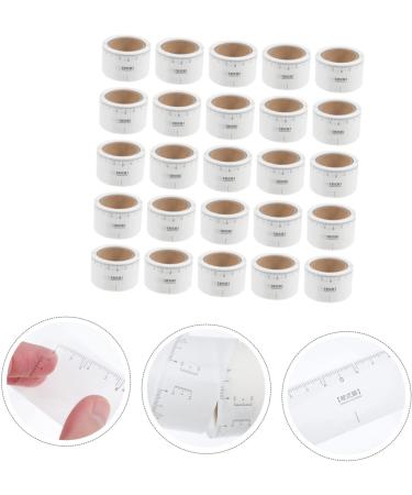 MAGICLULU 100 Pcs Eyebrow Measuring Tool Microblading Eyebrow Ruler Kit Make up White Supplies Paper - Buy Online on SooperMarket.com