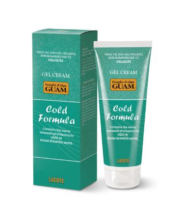 Guam Cooling Anti Cellulite Cream for Thighs and Legs Natural Cellulite Treatment with Menthol and Seaweed Best After Body Wrap Skin Firming Cream Gel 8.4 OZ