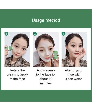Dajidafu Tea Face Cleaning Mud Solid Deep Clean Moisturizing Skin Care Anti-Acne Moisturizing Whitening Facial Muds Film Tea - Buy Online on SooperMarket.com