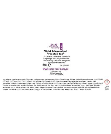 Babyboomer Vight Gel Set - Ice White & Camouflage Builder Natural French Gel (15ml Each) | 2 Pack for Stunning Nails - Buy Online on SooperMarket.com