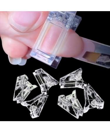 RDS 10Pcs Nail Tips Clip for Quick Polygel Nail Extensions - Manicure Nail Art Tool - Buy Online on SooperMarket.com