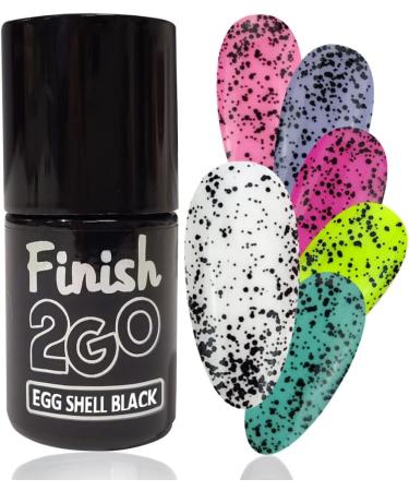 Finish2Go UV/LED Sealing Gels in Brush Bottle without Sweat Layer (Black Dots) - Buy Online on SooperMarket.com
