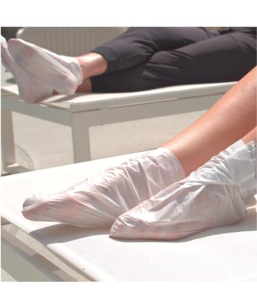 Lapcos Peppermint Foot Mask - Revitalizing 1 Pair (0.60 fl oz) | Nourish & Refresh Feet - Buy Online on SooperMarket.com