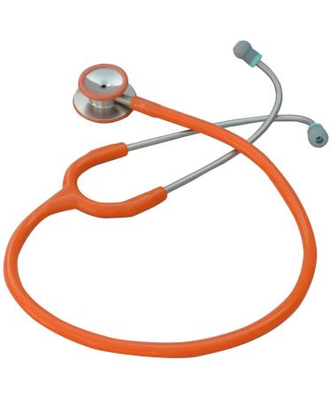 Standard Edition Dual Head Diagnostic Stethoscope by Kila Labs - Orange