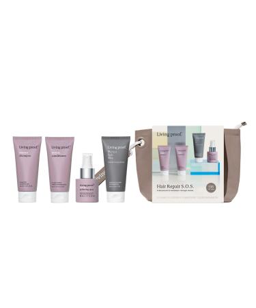 Living Proof Hair Repair S.O.S Kit 4 Count (Old Formula)