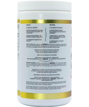 GuzHealth Colon Cleanser Fiber Detox - 30-Day Supply for Toxin Elimination & Constipation Relief with Measuring Scoop - Buy Online on SooperMarket.com