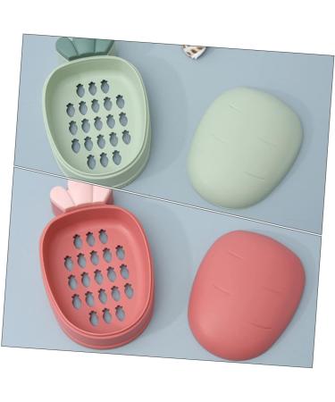 LABRIMP 2pcs Boxes Soap Box Household Storage Rack Pp - Buy Online on SooperMarket.com