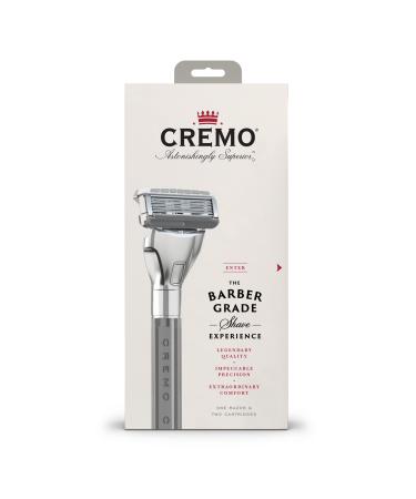 Cremo Astonishingly Superior Barber Grade Refillable System Razor Razor System