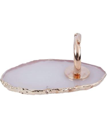 1 Pc Resin Stone Color Nail Art Ring Palette Finger Ring Plate Acrylic Polish Cream Foundation Mixing Nail Art Equipment - Buy Online on SooperMarket.com