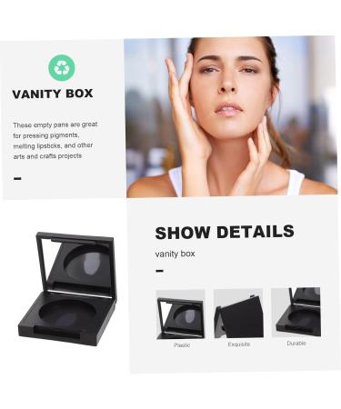 WOFASHPURET 4pcs Blush Box Eyeshadow Box Eyeshadow Cases Cosmetic Cases for Traveling Makeup Containers Plastic - Buy Online on SooperMarket.com