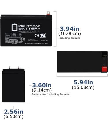 Mighty Max Battery 12V 9AH SLA Replacement for Prostar 6PS0070H - Premium Quality International Shipping Available - Buy Online on SooperMarket.com