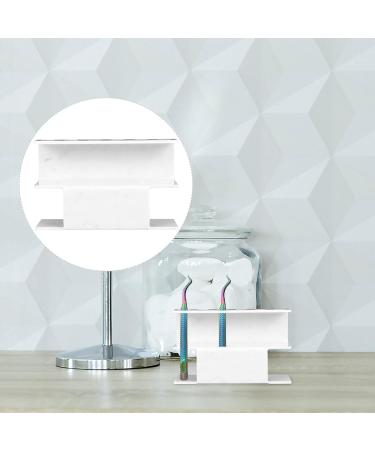 Beavorty Acrylic Presentation Stand for Tweezers - 3 Pack Marble Makeup & Eyelash Extensions Accessories | 13.5x4cm - Buy Online on SooperMarket.com