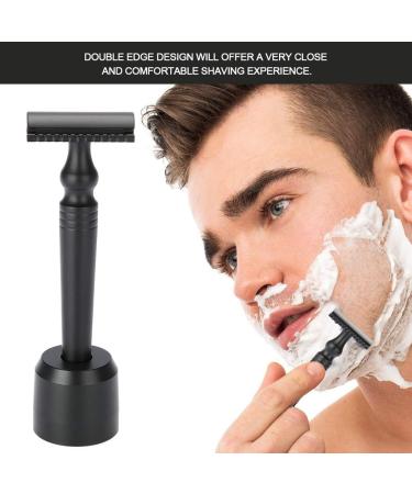 Double Edge Safety Razor for Men - Manual Shaving Tool & Mustache Razor | International Shipping Available - Buy Online on SooperMarket.com