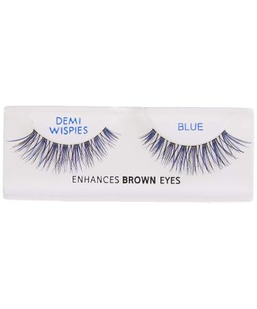 Ardell Color Impact Lashes Demi Wispies Blue - Vibrant Strip Lashes for a Standout Look - Buy Online on SooperMarket.com