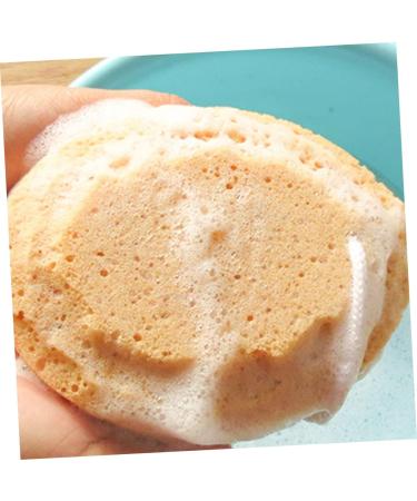 Healeved 5 Pcs Spongell Natural Bath Sponges for Exfoliating Foam Shower - 14.5X11.5cm - Buy Online on SooperMarket.com