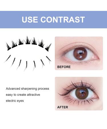 Shop Manga Lash Clusters | Natural Look Segmented Individual Eyelashes - DIY Lash Extensions in 2 Styles - Buy Online on SooperMarket.com