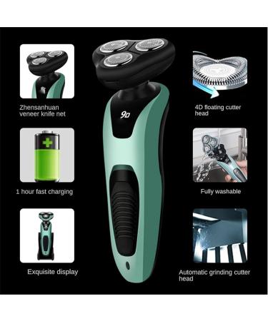 Buy TEMKIN Electric Shaver for Men | Multi-Function USB Rechargeable Beard Trimmer & Hair Cutter | International Shipping Available - Buy Online on SooperMarket.com