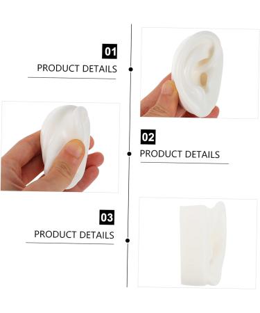 1 Pair of Silicone Artificial Ears Nose Straightener for Ear Jewelry - Child Green Medium - Buy Online on SooperMarket.com
