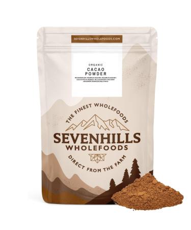 Sevenhills Wholefoods Organic Cacao/Cocoa Powder 200g 200 g (Pack of 1)
