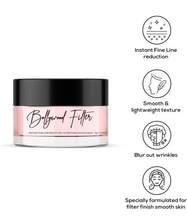 REN'EE. Bollywood Filter Face Primer 15gm | for a Flawless & Smooth Skin | Blurs Fine Lines Wrinkles & Pores Instantly | Hydrating Lightweight & Non-sticky | Cruelty-free - Buy Online on SooperMarket.com