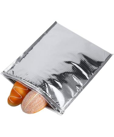 5Pcs/Set Aluminum Foil Insulated Food Storage Bag Waterproof Food Storage Insulated Sandwich Bags for Travel School Picnic 35*40cm - Buy Online on SooperMarket.com