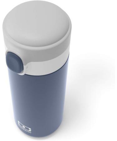 Monbento Insulated Bottle MB Pop Infinity - 360ml - Leakproof - Hot/Cold 12 Hours - BPA Free - Blue - Buy Online on SooperMarket.com