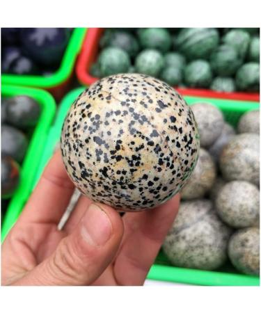 Crystal Meditation Healing Natural Speckled Stone Crystal Ball as a Wedding Decoration Furniture Decoration Meditation Crystal - Buy Online on SooperMarket.com