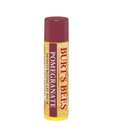 Buy Burt's Bees Pomegranate Lip Balm 4.25g | Hydrating Natural Lip Care | International Shipping Available - Buy Online on SooperMarket.com