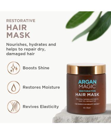 Argan Magic Hair Mask - Deep Conditioning Treatment for Nourished Hair - Buy Online on SooperMarket.com