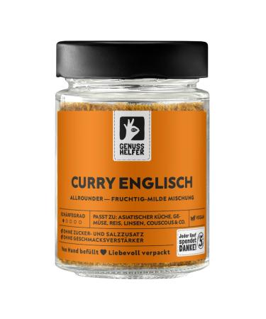 Bremer Gew rzhandel Curry English mild aromatic curry powder for cooking hearty dishes 85g in a jar 85 g